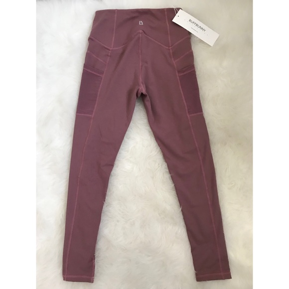 Buffbunny Athena Leggings in Mauvelous, size M NWT - Picture 4 of 4
